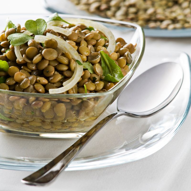 Augason Farms Lentil Beans Emergency Bulk Food Storage 4-Gallon Pail 231 Servings