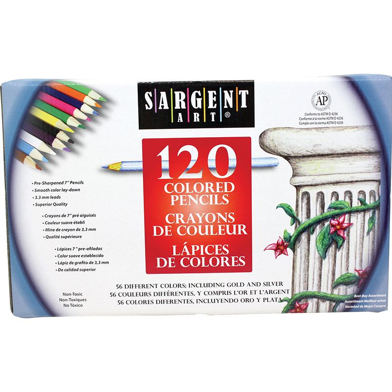 Sargent Art Colored Pencils 120Ct 227252