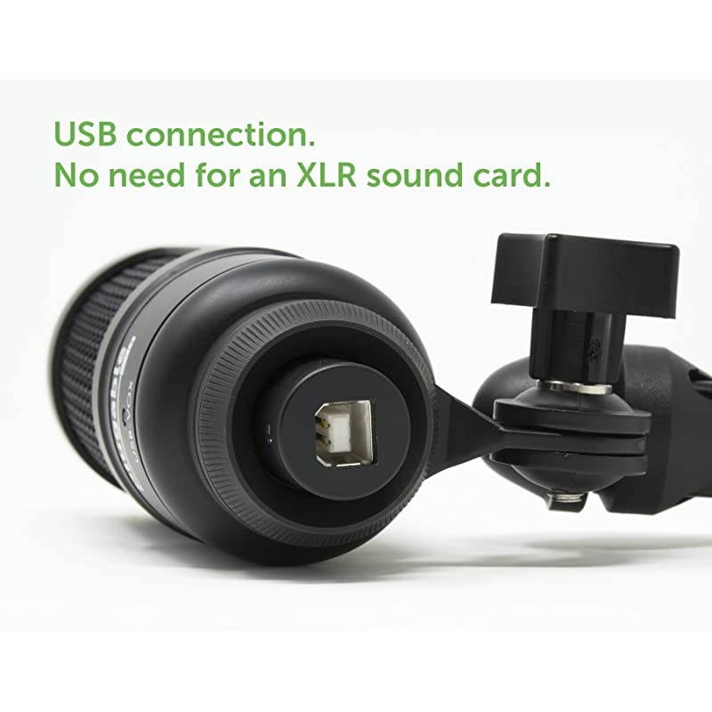 USB Studio Microphone Podcast Microphone Tripod Mounted Cardioid Condenser Microphone Optimized for Streaming TwitchMixerYouTubeDiscord Compatible with Windows macOS Linux PCs