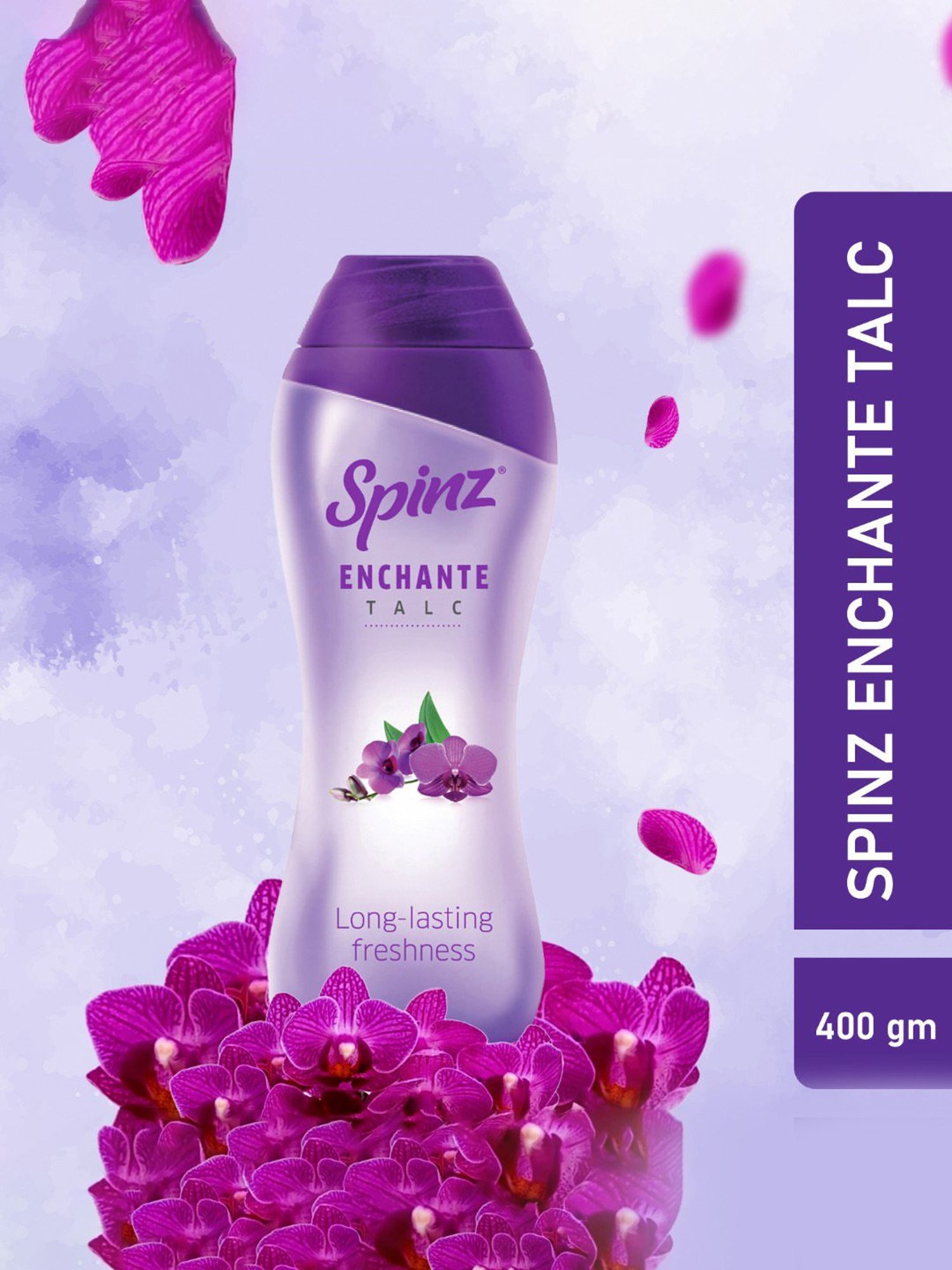 Pond's Starlight Perfumed Talc Orchid and Jasmin Notes - 100 gm