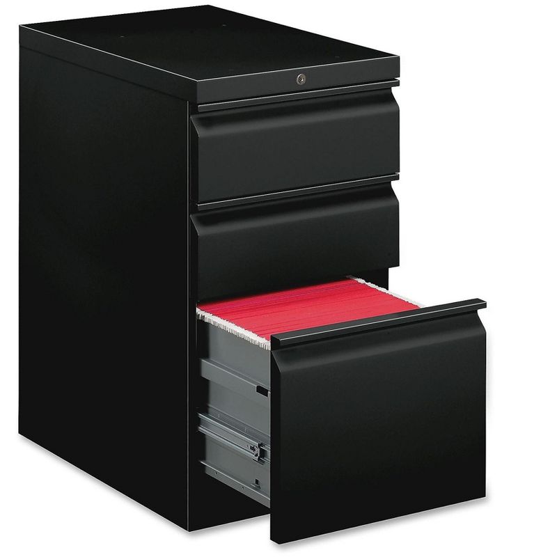Basyx Mobile Pedestal File Box/Box/File 15 x 20 x 28 Black HBMP2BP