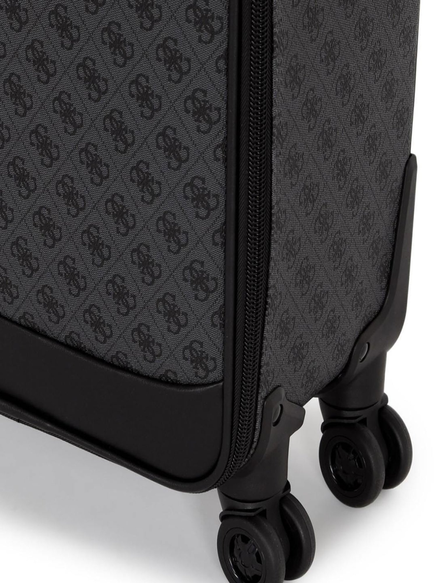 Guess Coal 8 wheels Small Soft Cabin Trolley Bag