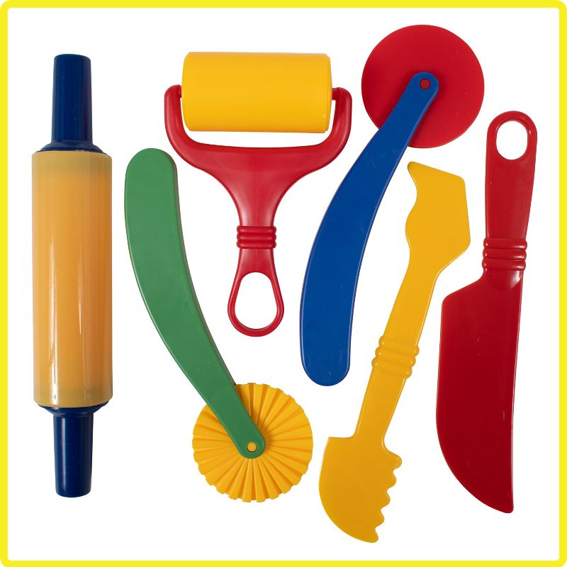 Ready 2 Learn Dough Tools - Set of 6