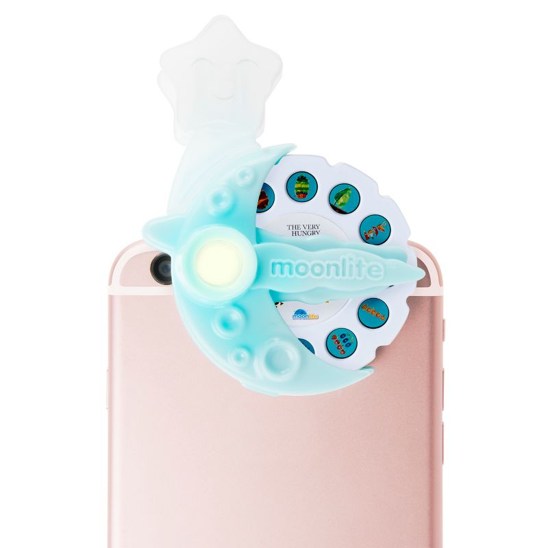 Moonlite - Special Edition Eric Carle Gift Pack, Storybook Projector for Smartphones with 5 Story Reels, for Ages 1 and Up