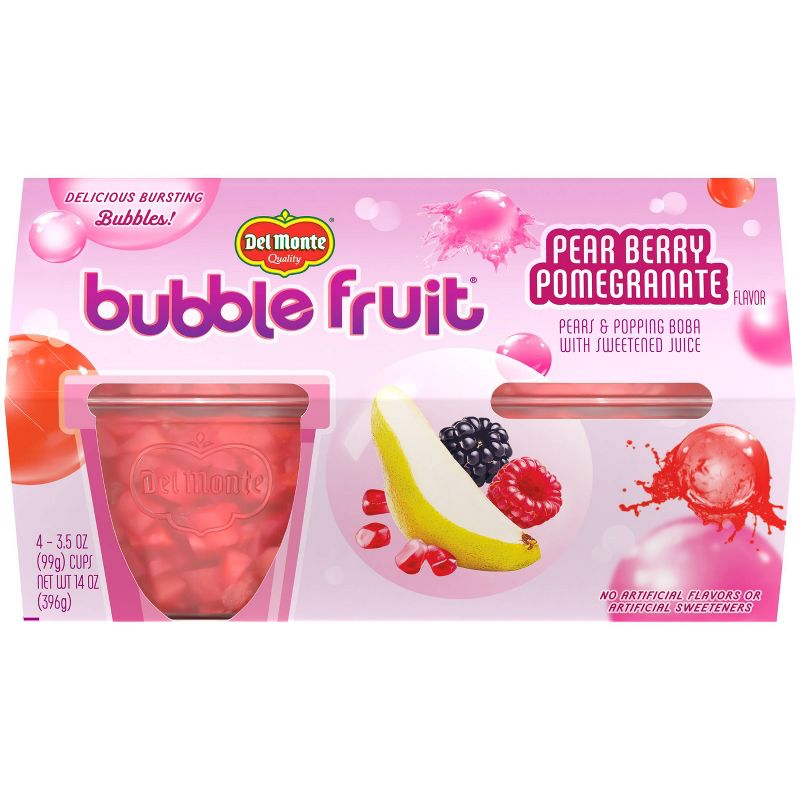 Bubble Fruit Pear Berry Pomegranate - 3.5oz