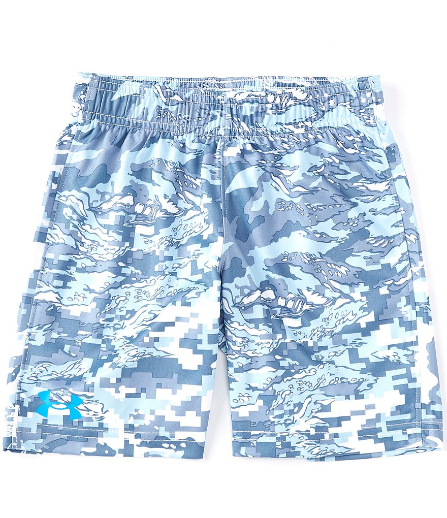Under Armour Little Boys 2T-7 UA Rattleade Boost Tie-Dyed Shorts