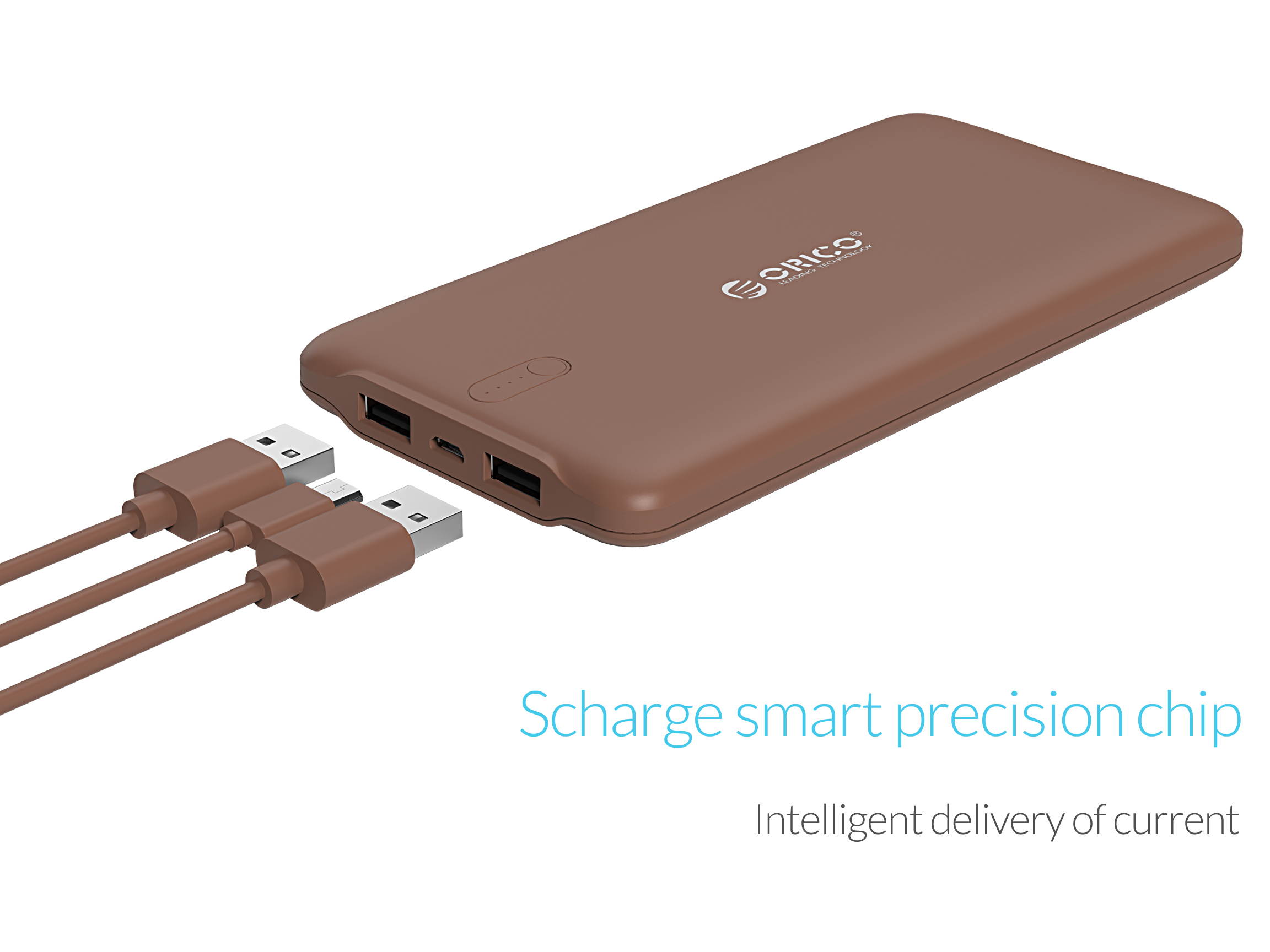 ORICO  Ultra Slim High Capacity Travel Battery Portable 10000mAh Pack Power Bank Dual USB 5V2.4A Charger with LED Power Indicator
Technology for iPhone, Samsung Galaxy and More -White (D10000)