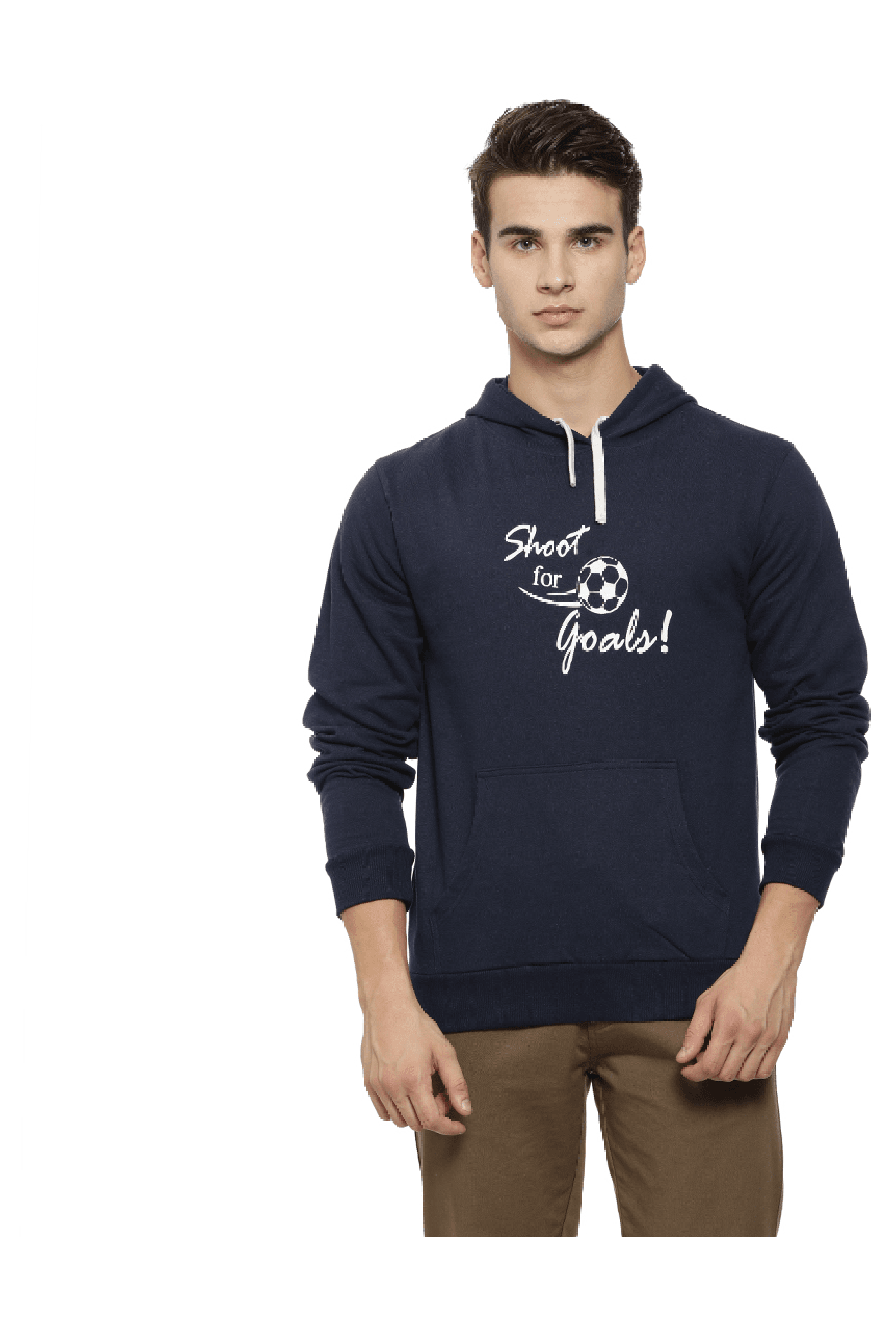 Forca Black Regular Fit Printed Sweatshirt