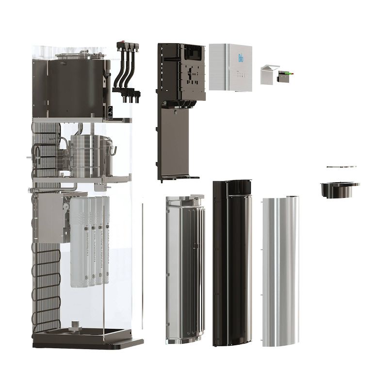 Brio Stainless Steel Self Cleaning Bottleless Water Cooler Dispenser with 3 Temp Settings