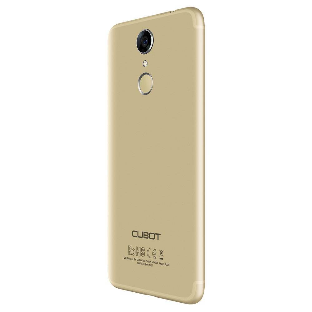 Unlocked Cell Phone Cubot Note Plus 4G Smartphone 5.2 inch Android 7.0 MTK6737T Quad Core 1.5GHz 3GB RAM 32GB ROM 13.0MP Rear Camera Fingerprint Scanner