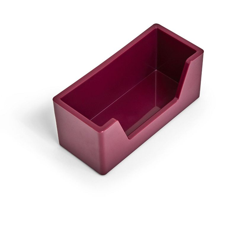 TRU RED Business Card Holder, Purple TR55272 