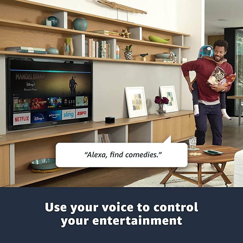 TV Cube handsfree with Alexa built in 4K Ultra HD streaming media player released 2019