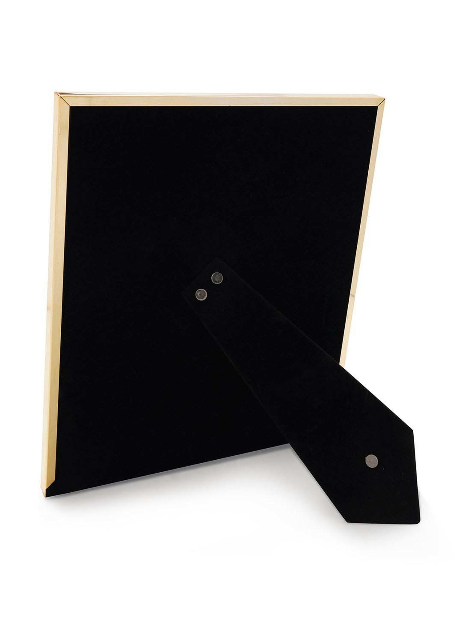 Pure Home and Living Gold Metal Geometric Pattern Photo Frame