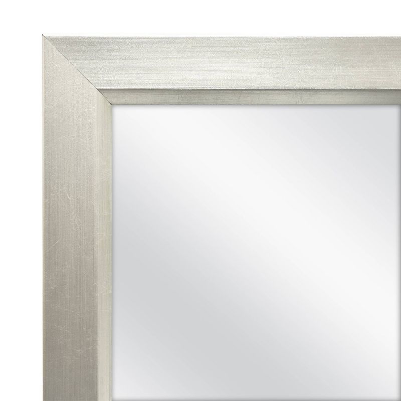 24" x 68" Rectangle Leaner Floor Mirror Silver - Threshold™