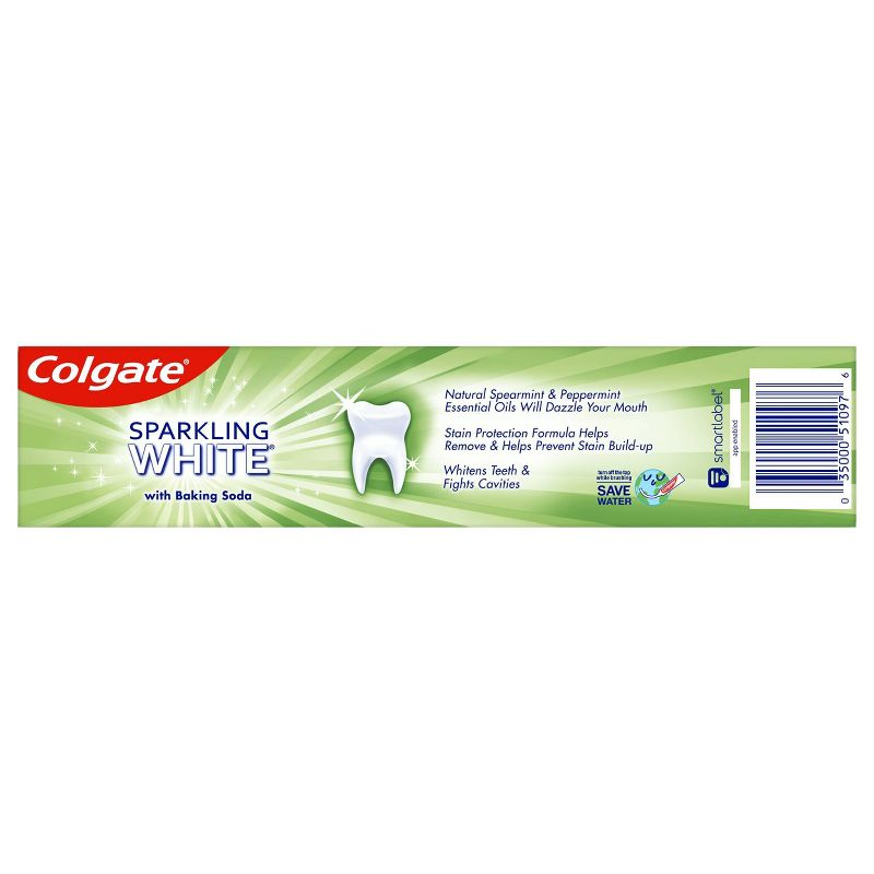 Colgate Sparkling White Whitening Toothpaste - Mint Zing - 8oz