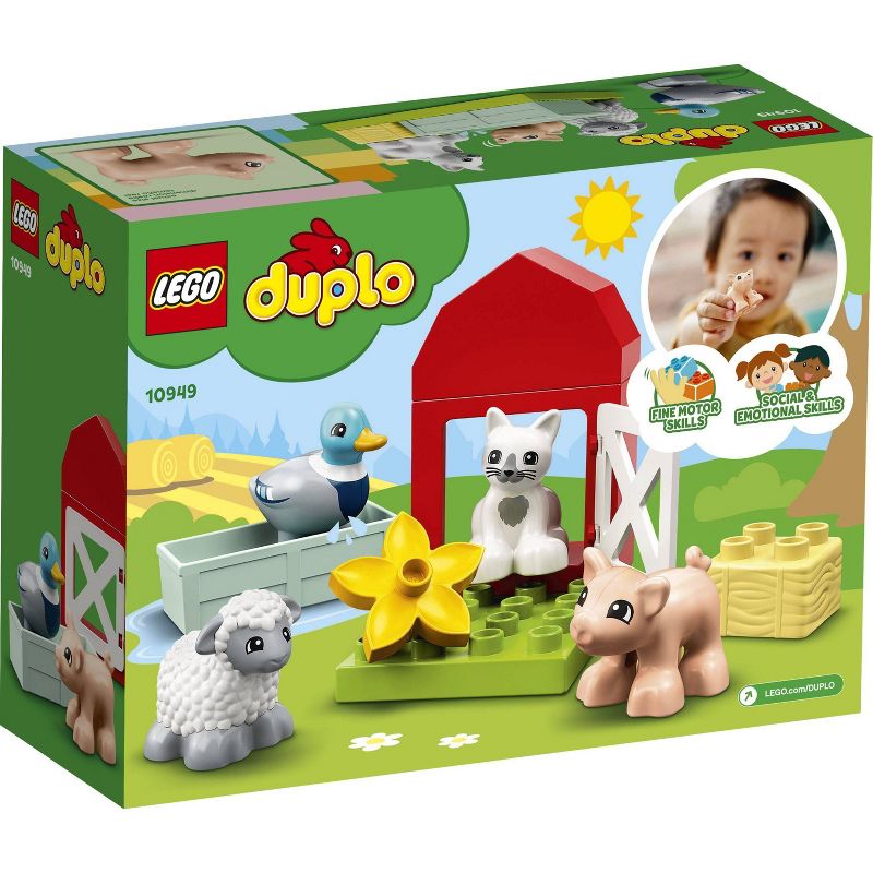 LEGO DUPLO Town Farm Animal Care Building Toy 10949