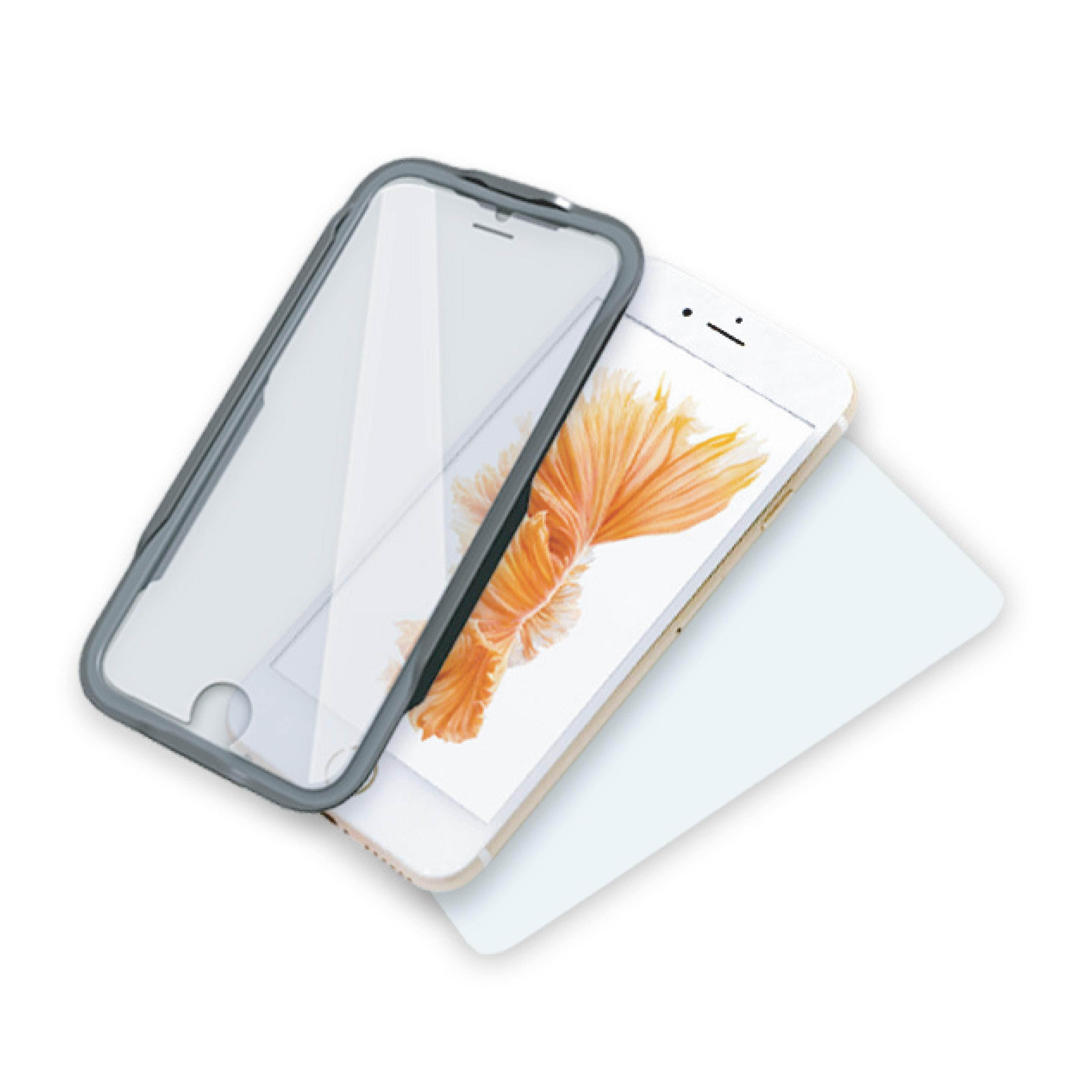 Visphone Tempered Glass with Install Guide + Film iPhone 8+