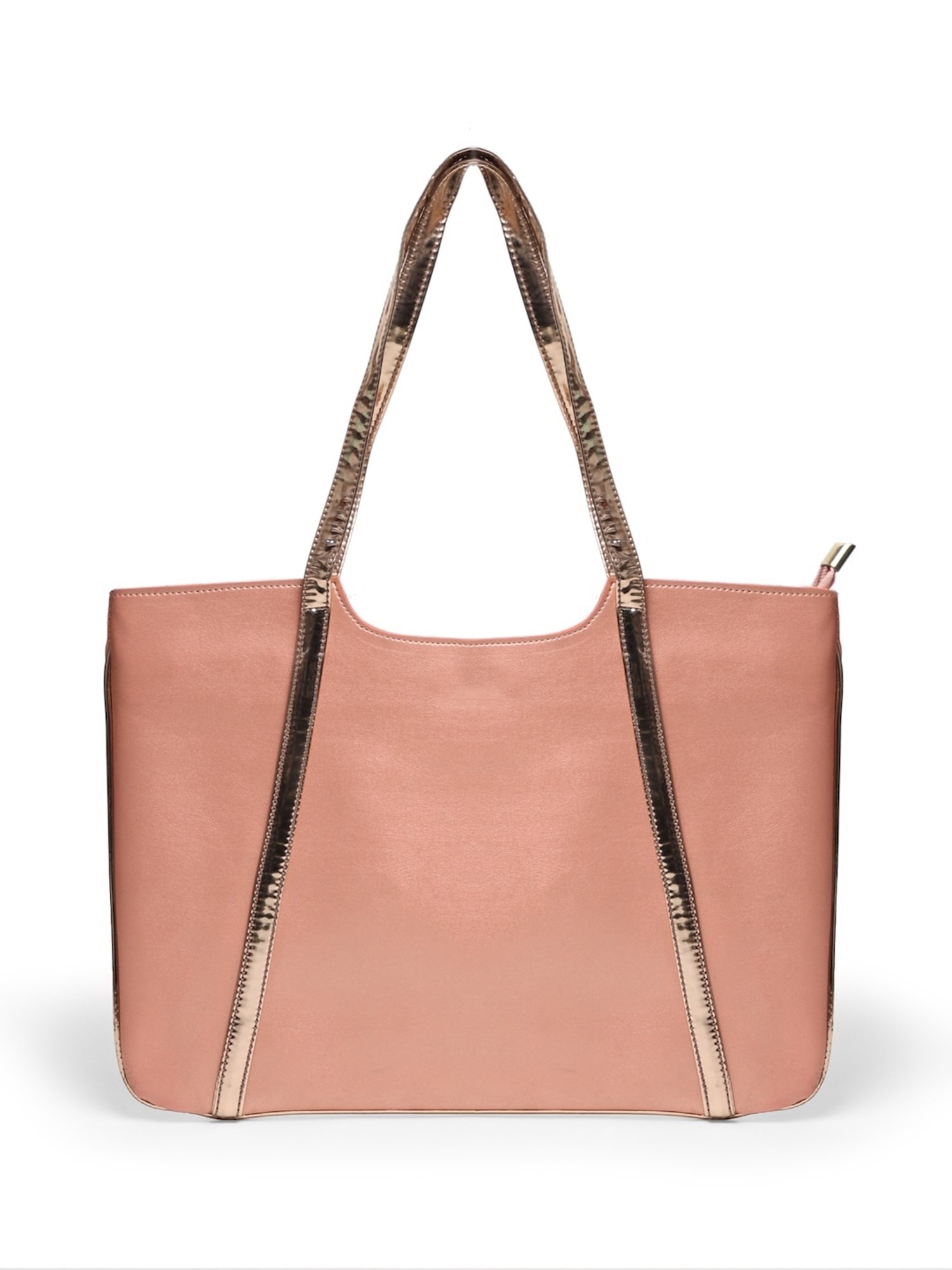 Modern Myth Trapeze Peach Large Tote Bag