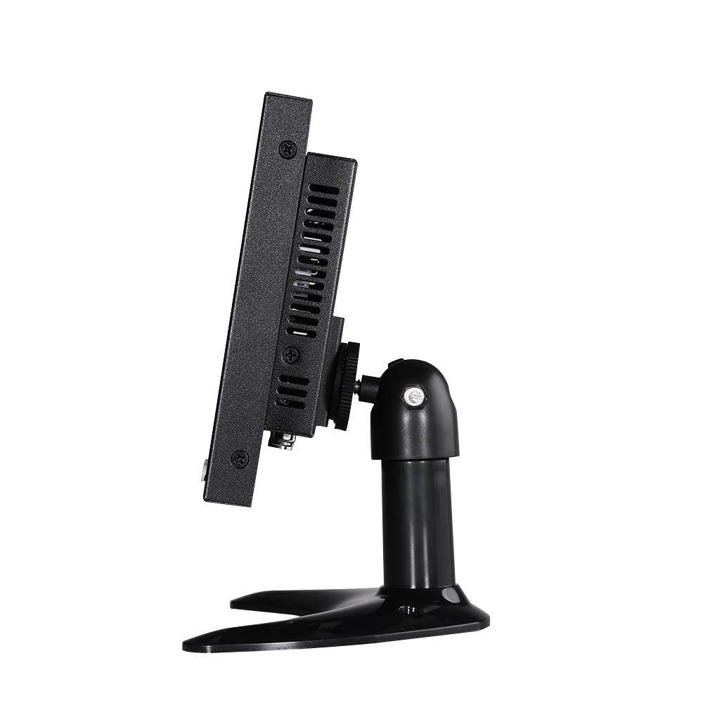 Eyoyo 8" 16:9 HDMI Monitor 1280X720 High-Resolution IPS Full View Display Support HDMI/VGA/AV/BNC/SPEAK Input Built-in Speakers for PC TV CCTV Camera Security Raspberry pi Computer Drone Microscope