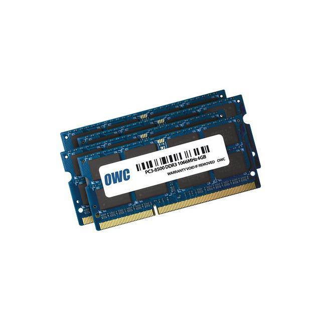 OWC 16GB ( 4x4GB ) PC3-8500 DDR3 1066MHz SODIMM 204 Pin Memory Upgrade Kit For all Apple iMac 21.5" and 27" (October/2009) Models. Model OWC8566DDR3S16S