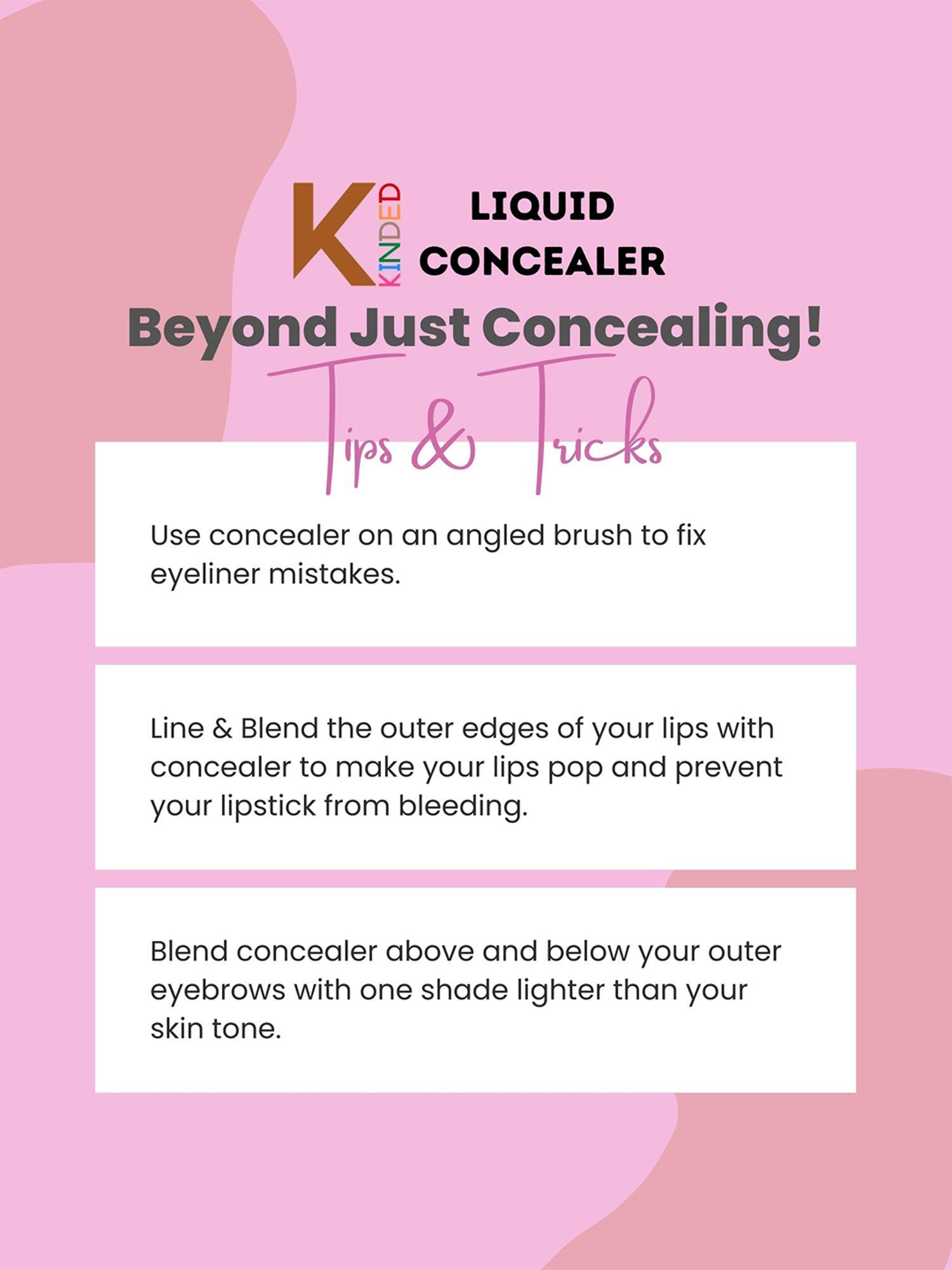 KINDED Liquid Concealer 07 Contour Brown - 6 ml