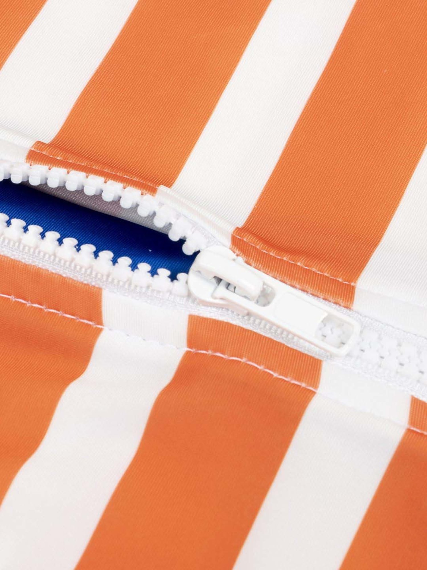 Baby Moo Kids Orange & Blue Printed Swimming Costume