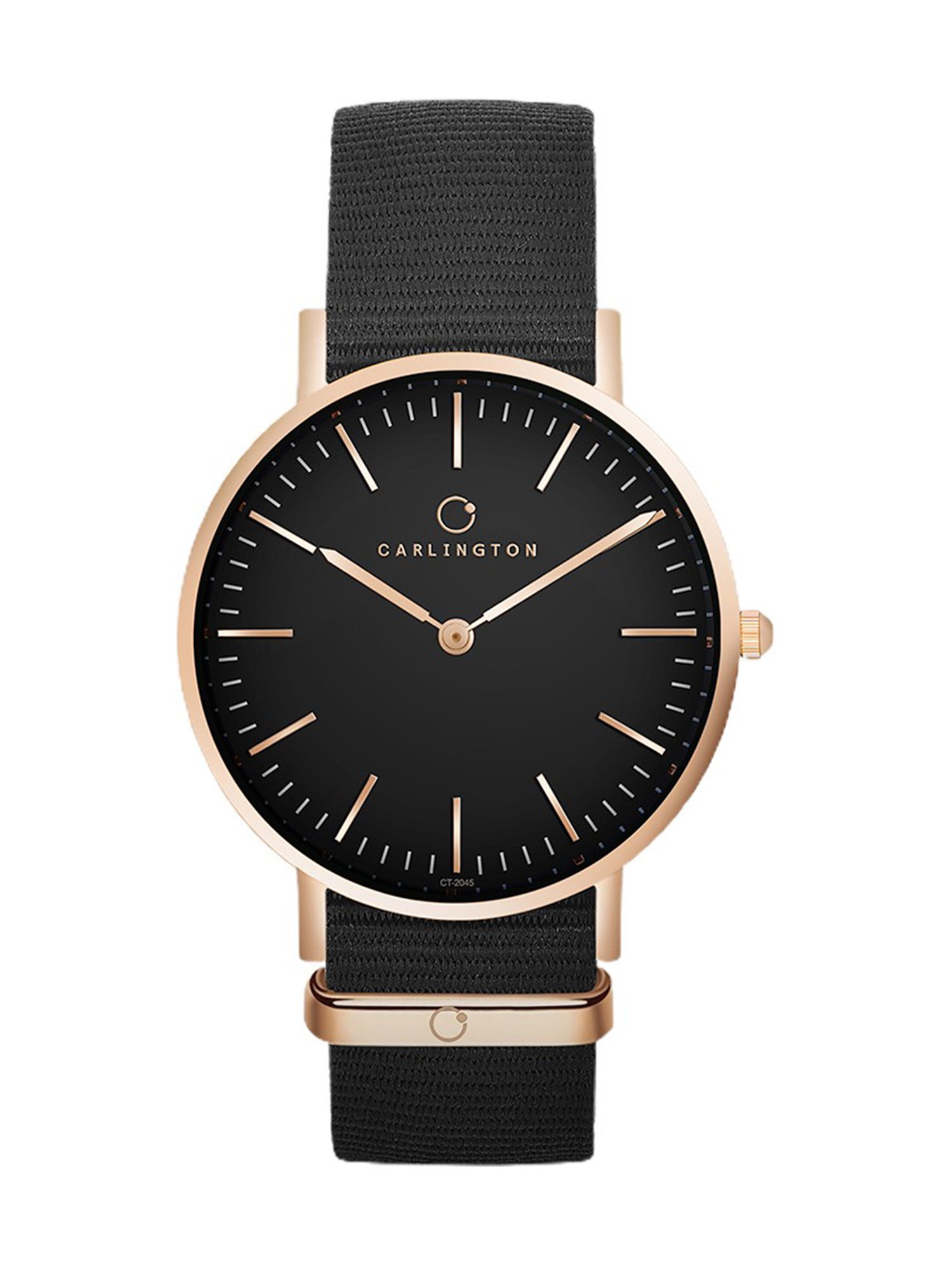 Carlington Iconic 2045 Black Men Analog Watch for Men