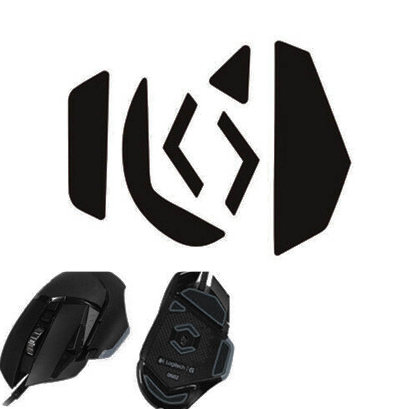 1/2/4 Sets Mouse Mic Feet Skates Pads Teflon 0.65mm For Gaming Logitech G502