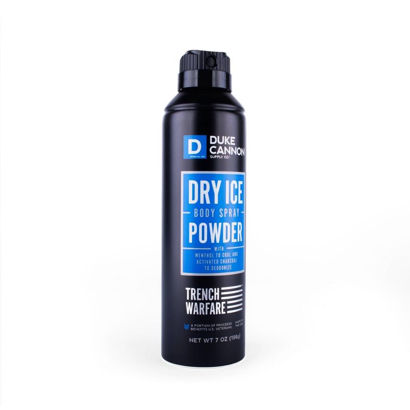 Duke Cannon Supply Co. Dry Ice Body Spray Powder - 7oz