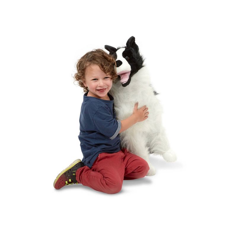 Melissa & Doug 2' Giant Border Collie