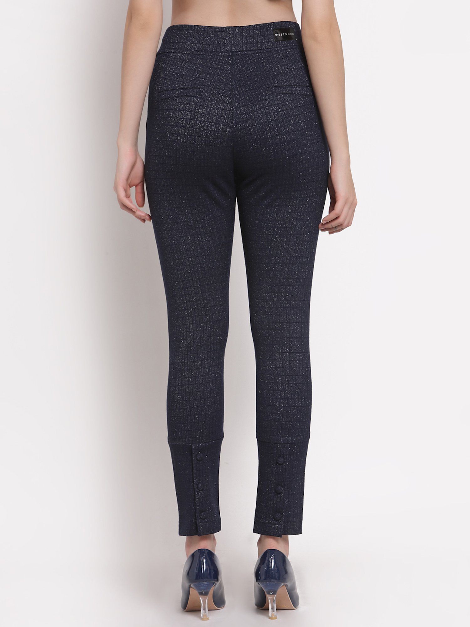 Westwood Dark Blue Skinny Fit Jeggings