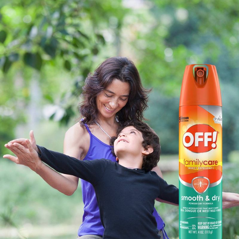 OFF! 4oz Familycare Smooth & Dry Aerosol Repellant