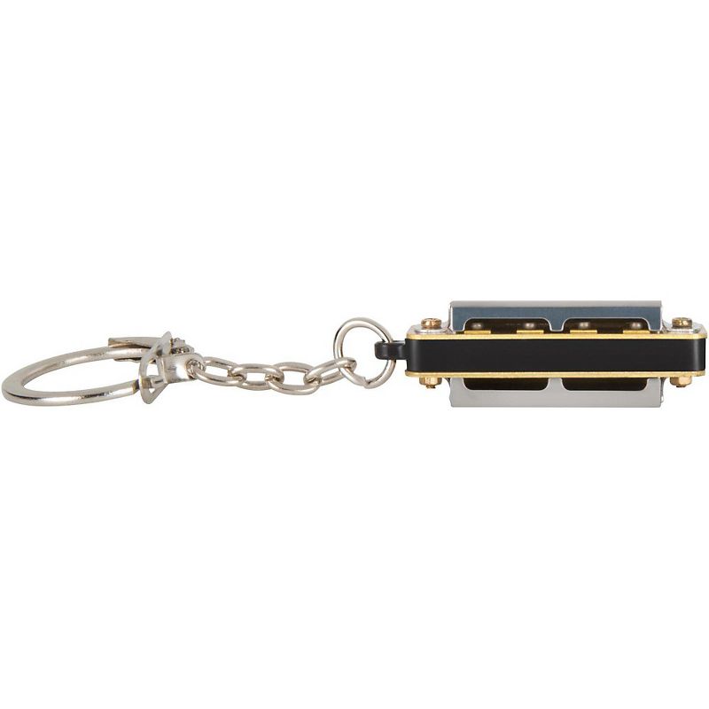 Silver Creek Harmonica Key Chain C