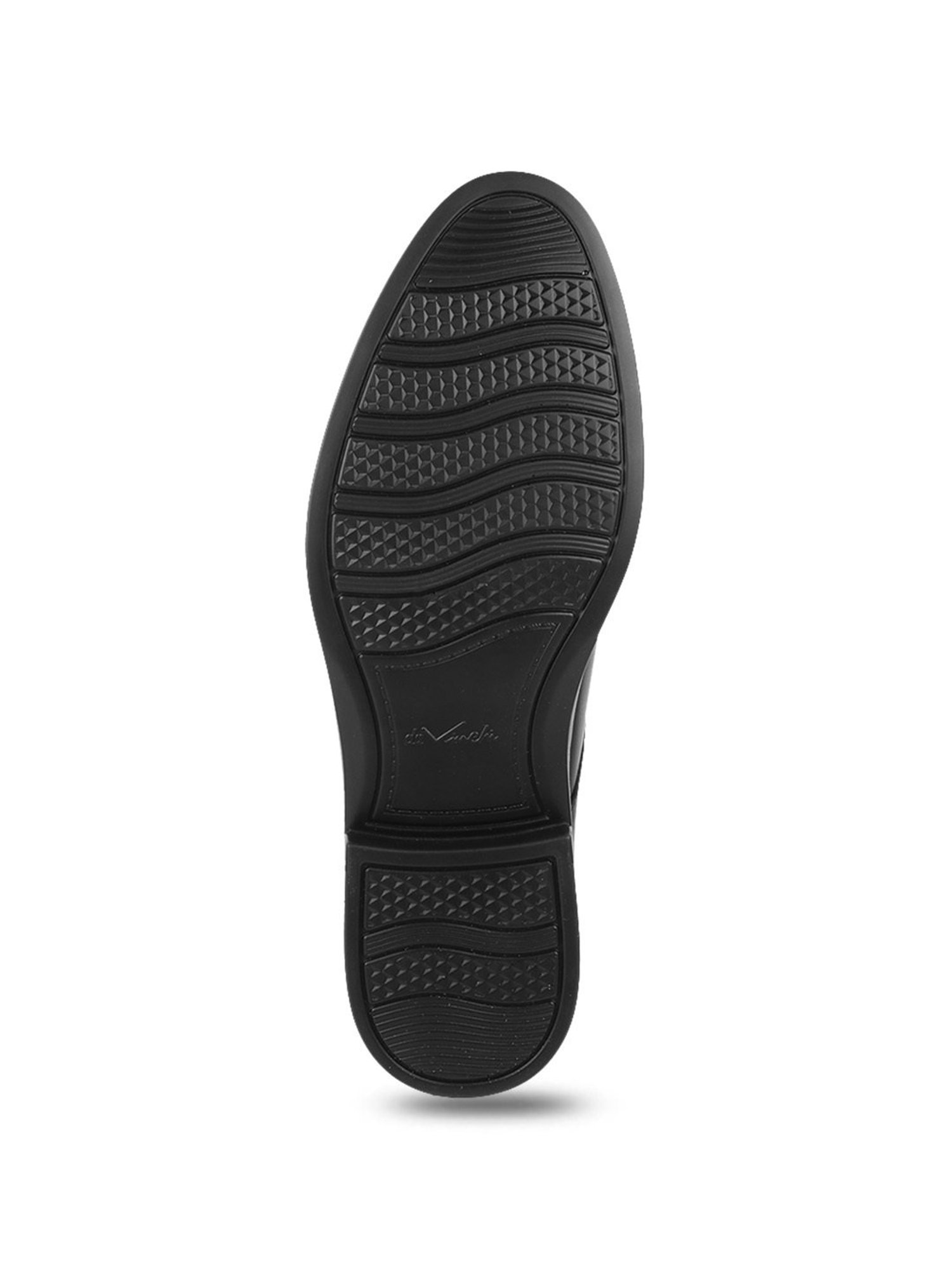 Da Vinchi by Metro Men's Black Shoe Lace-up