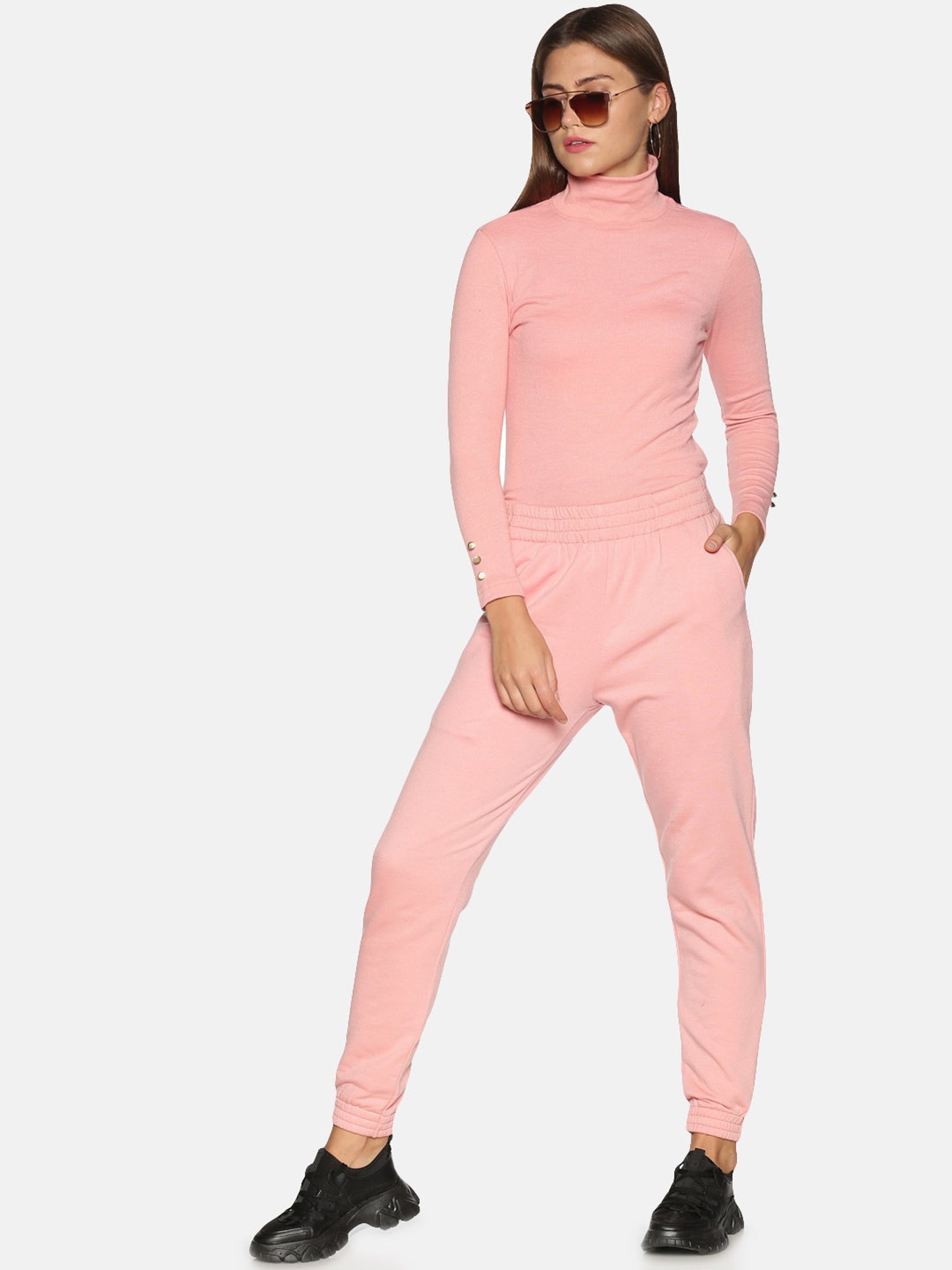 ISU Pink Regular Fit Joggers