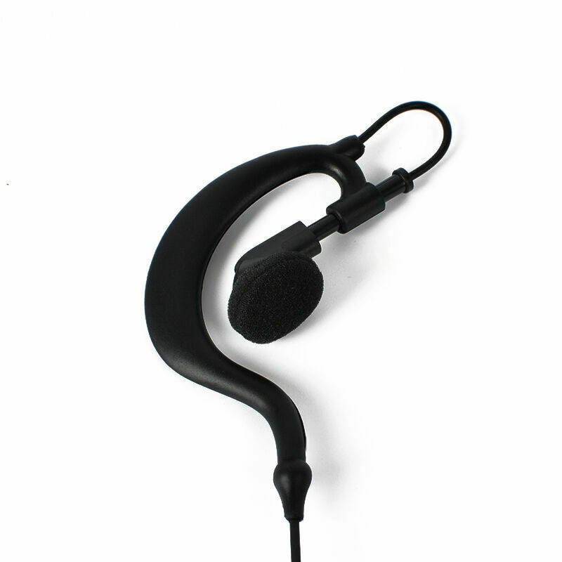 HYS 3.5mm Headset G Shape Earpiece Earphone for Mobile Radio Icom Yaesu Motorola Radio Receive only Walkie Talkie