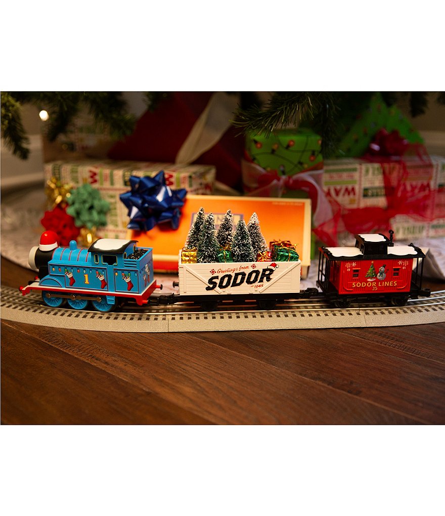 Lionel Thomas & Friends Christmas Freight Ready to Run Electric O Gauge Train Set