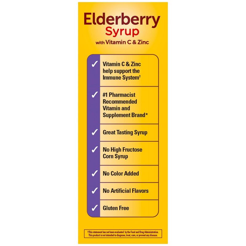 Nature Made Elderberry Syrup - 4 fl oz