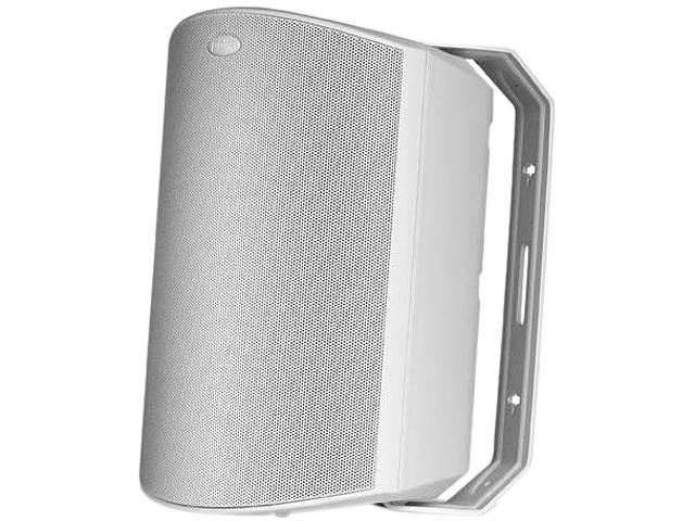 Polk Audio Atrium8 SDi High Performance All Weather Outdoor Loudspeaker with Dual Tweeters and PowerPort Bass Venting (White/Single)