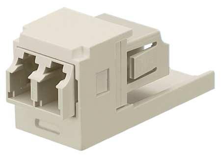 Panduit Modular Jack, Blue, Plastic, Series: Mini Com, Cable Type: Category 5e