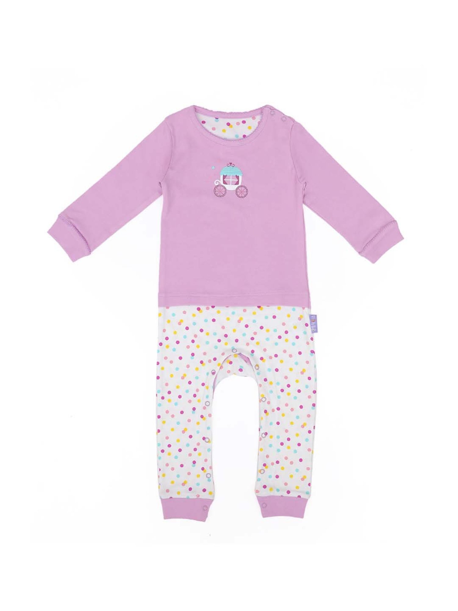 Berrytree Organic Kids Black Cotton Animals Print Rompers