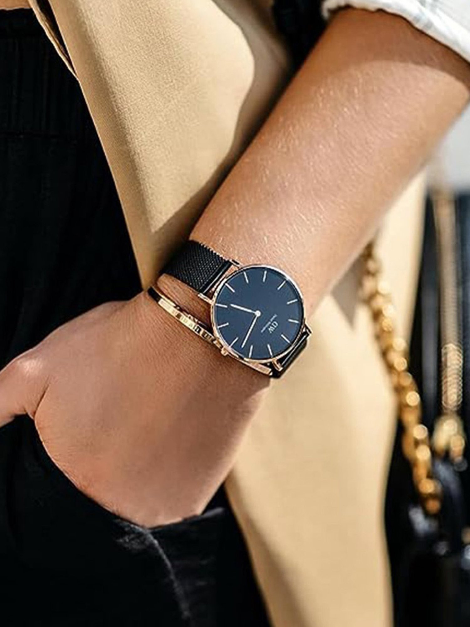 Daniel Wellington DW00100307 Petite Ashfield Analog Unisex Watch