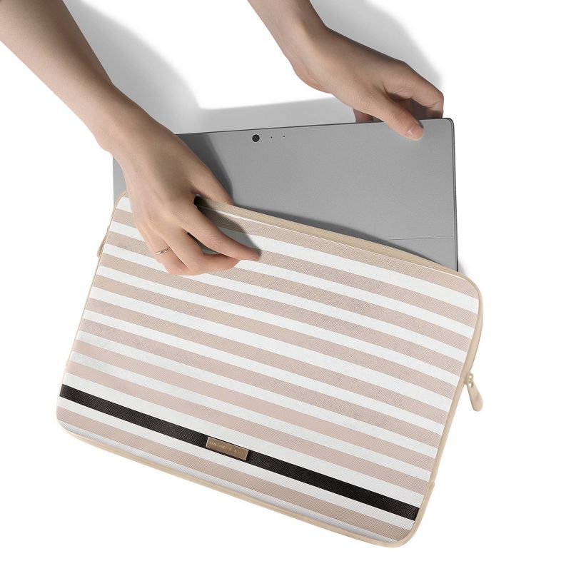 Dabney Lee 14" Laptop Sleeve - Crosshatch Cabana Pop