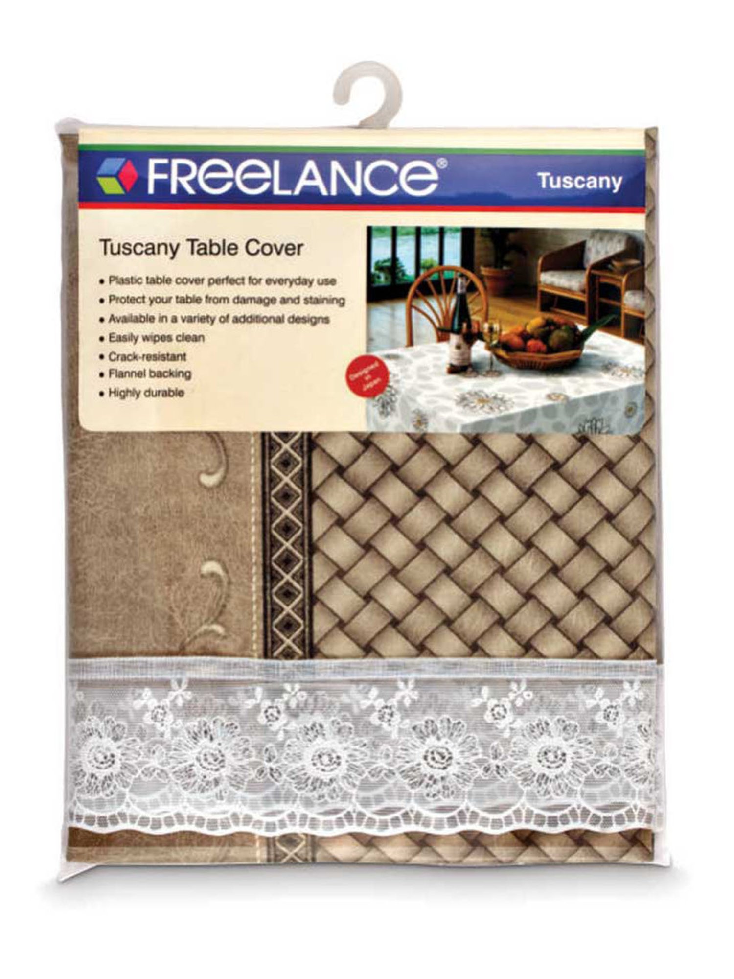 Freelance Green PVC Set of 1 Table Cloth