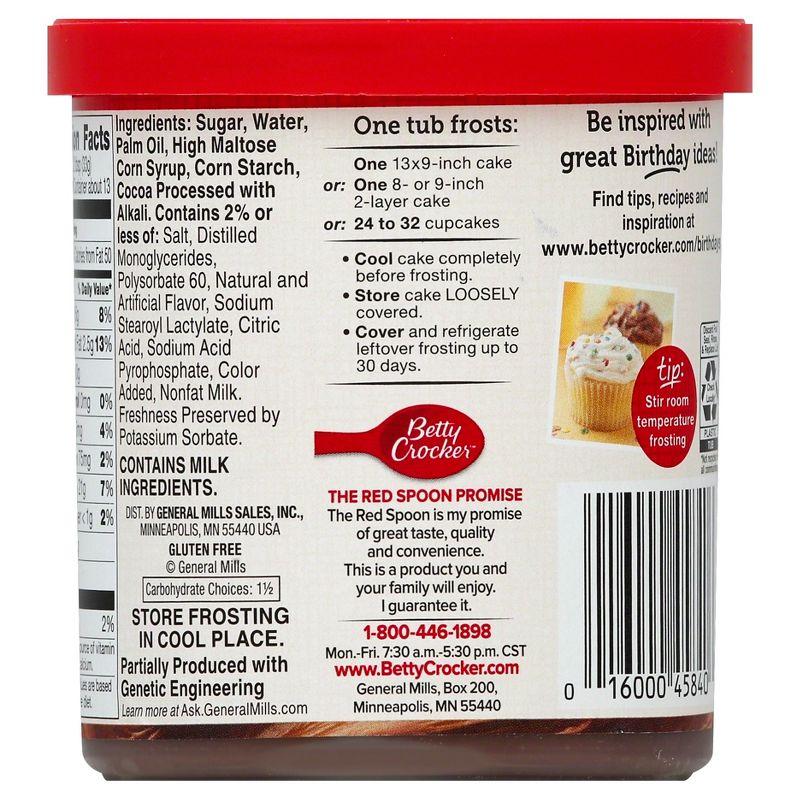 Betty Crocker Rich & Creamy Chocolate Frosting - 16oz