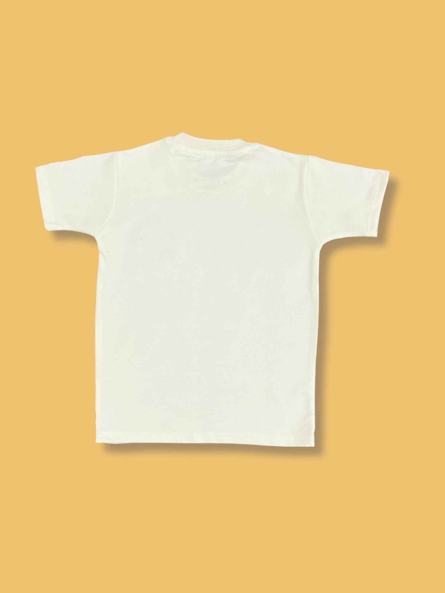 Tippy Top Kids White Self Design T-Shirt