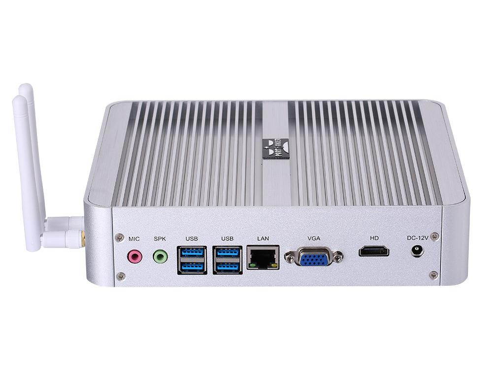 Fanless Mini PC Intel Core i3 8145U Mini Computer 2*DDR4 mSATA M.2 NVMe WIN10 Mini PC Windows10 with HD VGA USB 16GB Ram 512GB SSD