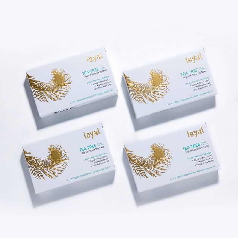 Loyal Tea Tree Oil Suppository Melts - 12ct