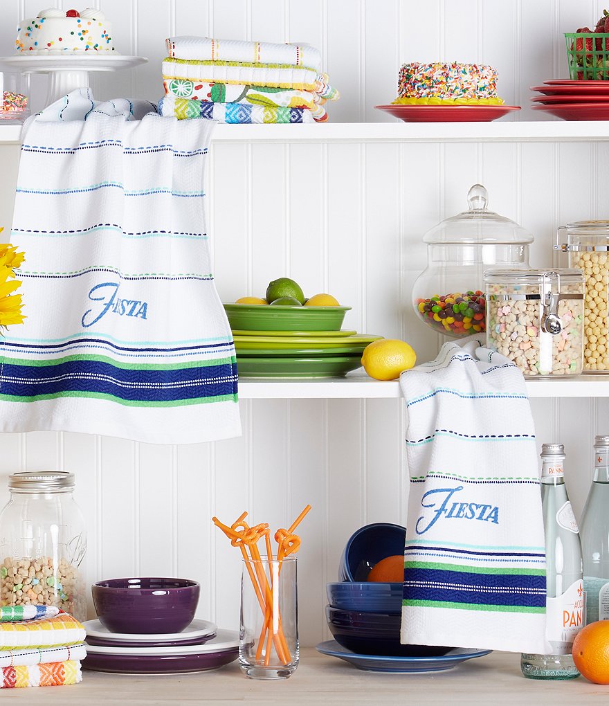 kate spade new york Spade Flower 2-Piece Dish Towel