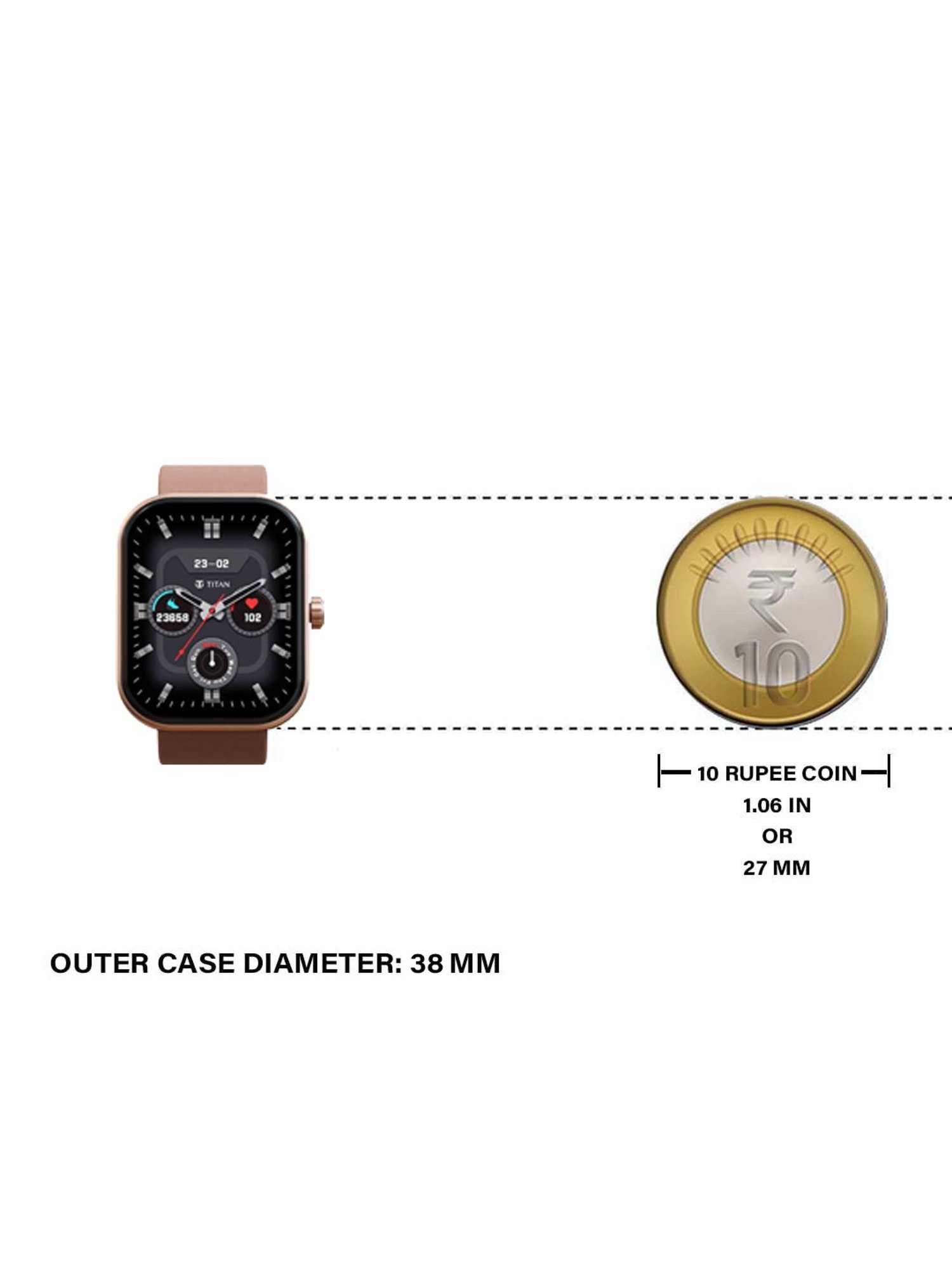 Titan 90184AL02 Mirage Digital Watch for Men